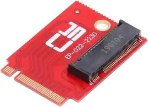 Aomoproing FOR NVME M-Key 22x30mm to 22x80mm for Adapter Compatible with NGFF Extension SSD Upgrade