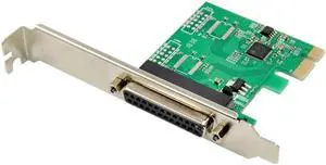 Aomoproing PCi express LPT db25 to pci-e card PARALLEL port Pcie adapter asix 99100 Chipset