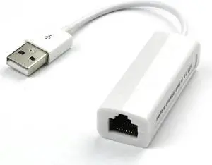 Aomoproing USB LAN Network Card White Color, Chip 8152 Mini USB 2.0 to RJ45 LAN Ethernet Network Adapter for PC, Laptop, Tablet