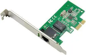 Aomoproing PCI-E X1 Single port PCIe to RJ45 Gigabit Ethernet NIC network Card RTL 8111E chipset PCIE network Card