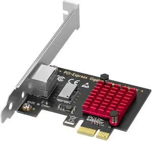 Aomoproing PCIE Card Gigabit Network Card 10/100/1000Mbps RJ45 Wired Network Card PCI-E Network Adapter LAN Card