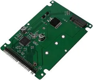 Aomoproing M.2 NGFF B+M Key SATA SSD to 44 Pin 2.5 IDE Converter Adapter Card with Case