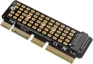 Aomoproing Experience Unmatched Speed with PCIE 16X to M.2 NVME MKEY SSD Adapter 1U