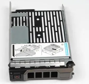 Aomoproing FOR 2.5 to 3.5 HDD SATA SAS Hard Drive Tray Adapter For T130 T310 T410 T440 T610 T640 Server 3.5INCH