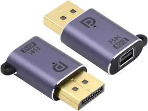 Aomoproing FOR 1.4 Male Ultra-HD UHD 4K 144hz 7680*4320 for Video PC Laptop Monitor DP Female 8K 60hz for Adapter