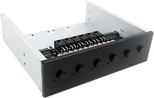 Aomoproing 6 Way Hard Disk Selector Controller Hard Drive Power Switch Module for Desktop Computer Support 2.5/3.5 Inch SATA HDD