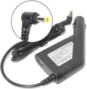 Aomoproing 19V 3.42A 65W 5.5mm*1.7mm Laptop Dc Car Adapter Charger For Aspire 5315 5735 5920 5535 5738 6920 7520