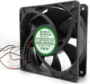 Aomoproing FOR DFB123848H 120X120X38mm 120mm 12cm 12038 48V Cooling Fan 12CM 9.6W Server Inverter