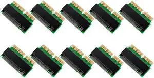 Aomoproing FOR 10PCS Nvme Pcie M.2 M Key M2 SSD Adapter Card For Air 2013 2014 2015 Expansion Card For Pro