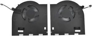 Aomoproing FOR 2PCS CPU GPU Cooling Fan Plastic Cooling Fan For Alienware M17 R3 M17 R4 RTX Graphics Card