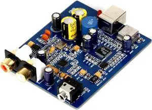 Aomoproing FOR ES9018K2M SA9023 USB HIFI DAC der Board External Sound Card Support 24Bit 92K for Amplifier