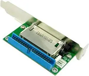 Aomoproing FOR 40Pin ATA IDE to Flash CF Adapter Converter with PCI Bracket Back Panel
