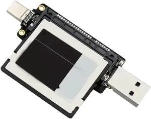 Aomoproing FOR CFE High Speed Cfast Card Reader with Dual Interface USB3.1 Type-A and Type-C for Fast Data Transfer for pc and phone