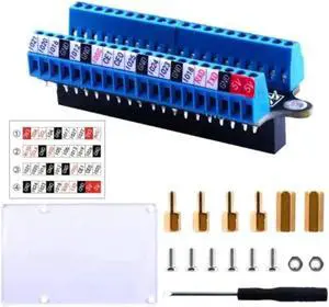 Aomoproing FOR Mini Terminal Breakout Board Expansion Board Terminal Breakout Board For Pi 4B/3B+/3B/2B/1B+/Zero/Zero W