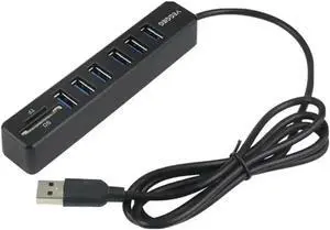 Aomoproing FOR USB Hub 6 Port Expander Adapter USB 2.0 Multi USB Splitter Card Reader Aomoproing FOR USB Hub 6 Port Expander Adapter USB 2.0 Multi USB Splitter Card Reader