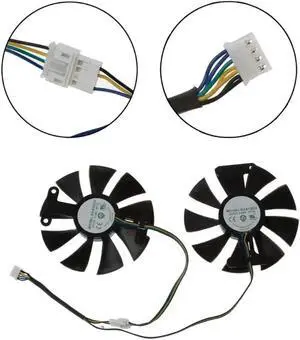 Aomoproing FOR 85mm GA91S2H DC 12V 0.35A 4Pin Cooler Fan Replacement For GTX 1060 GTX950 GTX 1050Ti Graphics Card Cooling Fan