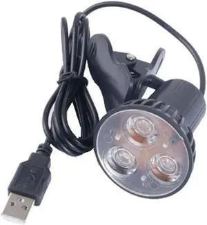 Aomoproing FOR 3 LED Port Clip On Spot USB Lamp Light For Laptop PC Notebook Black Super Bright Aomoproing FOR 3 LED Port Clip On Spot USB Lamp Light For Laptop PC Notebook Black Super Bright