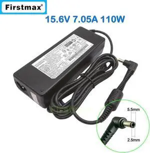 Aomoproing 15.6V 7.05A 8A 110W laptop charger AC adapter CF-AA5713AM1 CF-AA5713A2M for Panasonic Toughbook CF-31 CF-52 CF-53