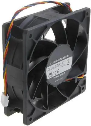 Aomoproing FOR 12x12x3.8cm Cooling Fan Replacement for A12038~60BB~4RP~F1 High C 4Wire Cooler