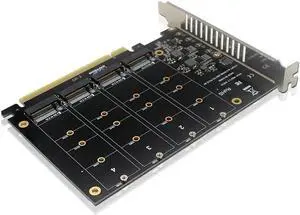 Aomoproing FOR PH44 NVME 4-Disk Array Card PCIE Signal Split Array Card
