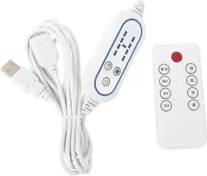 Aomoproing FOR 4 Speed Universal Adjustable Remote Control with Timing Function ON OFF