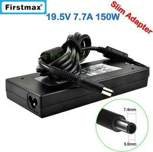 Aomoproing Slim 19.5V 7.7A 150W Gaming laptop charger for Omen 17-an 17-w 17-an000 17-an100 17-w000 17-w100 17-w200 A150A05AL HSTNN-CA27