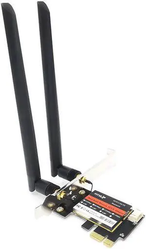 Aomoproing PCi Express 7260AC 2.4G/5G Dual Band 7260HMW 867Mbps Wireless PCI-E WiFi Bluetooth 4.0 7260 WIFI Card Desktop