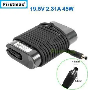 Aomoproing 19.5V 2.31A 45W laptop ac power adapter charger for Inspiron 11 3164 3168 3169 3179 3180 3185 13z 5378 Touch DA45NM131