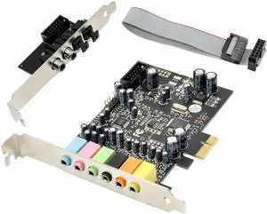 Aomoproing PCIe 7.1 Channel Sound card CM8828 + CM9882A with SPDIF Bracket PCIe 7.1CH Analog&Digital stereo sound card