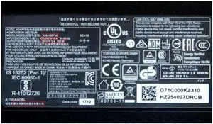 Aomoproing 20V 5A 100W A16-100P1A AC Adapter For TOSHIBA THUNDERBOLT 3 DOCK DOCKING STATION PA5281U-1PRP Power Supply Charger Aomoproing 20V 5A 100W A16-100P1A AC Adapter For TOSHIBA THUNDERBOLT 3 DOCK DOCKING STATION PA5281U-1PRP Power Supply Charger