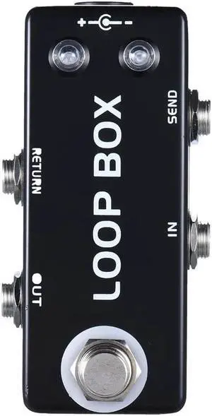 Aomoproing MOSKY Loop Box Electric Guitar Pedal Effects Pedal Support for Guitar Kit Loop Box Synthesizer Effector Mini True Bypass Looper