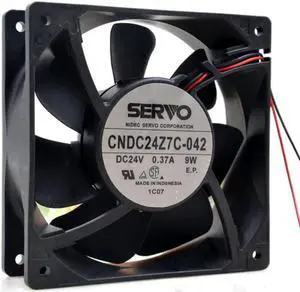 Aomoproing Servo Servo CNDC24Z7C-042 24V 0.37a 9W Vacon Inverter Cooling Fan 12cm Aomoproing Servo Servo CNDC24Z7C-042 24V 0.37a 9W Vacon Inverter Cooling Fan 12cm
