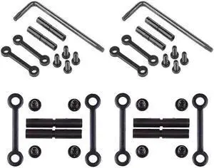 Aomoproing 4 Sets Anti-Walk Rotation Pins Hammer Trigger Pins Set, .154 Non-Rotating Screws Steel Side Plates Non-Slip Fixed Column