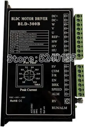Aomoproing 24V 36V 48V BLDC Motor Driver 300W 18V-50V DC Brushless DC Motor Driver Controller BLD-300B Aomoproing 24V 36V 48V BLDC Motor Driver 300W 18V-50V DC Brushless DC Motor Driver Controller BLD-300B