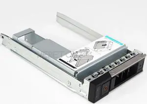 Aomoproing 2.5" 3.5" SATA SAS HDD Adapter + 3.5inch Hard Drive Tray Caddy For Dell PowerEdge R250 R350 T350 Server Hybrid