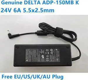 Aomoproing DELTA ADP-150MB K 24V 6A 5A 5.5x2.5mm AC Power Supply Adapter For 150W Laptop Power Supply Charger