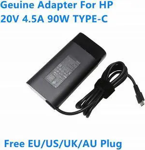 Aomoproing TPN-DA08 20V 4.5A 90W Type-C AC Adapter For HP SPECTRE X360 HSA-Q001PR TPN-CA10 ADP-90FE B Laptop Power Supply Charger