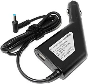 Aomoproing 19.5V 2.31A Laptop DC Car Charger Power Adapter para HP EliteBook 820 G3 820 G4 840 G3 840 G4 1040 G2 1040 G1 1040 G3 1030 G1 725