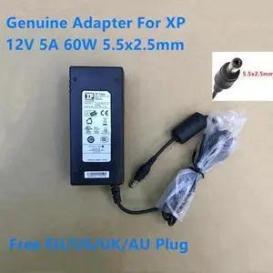 Aomoproing XP 12V 5A 60W 5.5x2.5mm VEH60US12 AC Power Adapter Charger For LCD Monitor Power Supply Charger