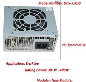 Aomoproing Ship ,350W Pc Power Supply DPS-350JB FLEX Small 1U Psu Small Chassis Power Supply