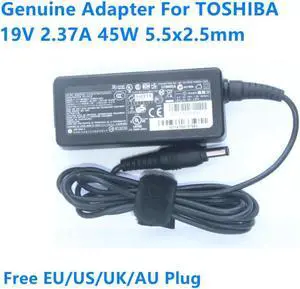 Aomoproing 19V 2.37A 45W PA3822U-1ACA Power Supply AC Adapter For TOSHIBA PA5044U-1ACA PA3467E-1ACA PA5177U-1ACA Laptop Charger