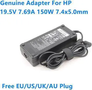 Aomoproing 19.5V 7.69A 150W 7.4x5.0mm TPC-CA52 TPC-DA52 A150A01CH AC Adapter For HP Laptop Power Supply Charger