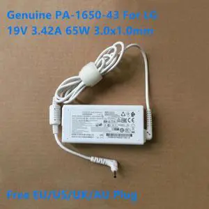 Aomoproing PA-1650-43 19V 3.42A 65W Laptop Power Adapter Charger For LG Gram 13Z 15Z970 14Z970 14Z950 15Z975 13Z975 15Z980 15Z96