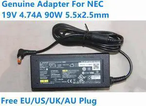 Aomoproing 19V 4.74A 90W ADP-90YB E PA-1900-23 Power Supply AC Adapter For NEC ADP-90YB C 7Y10507DC Laptop Charger
