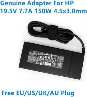 Aomoproing  19.5V 7.7A 150W TPN-DA03 ADP-150XB B Power Supply AC Adapter for HP ZBOOK 15-ce019na 15 G3 G4 TPN-DA09 Laptop Charger