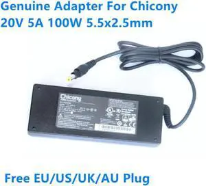 Aomoproing 20V 5A 100W AC Adapter for Plugable UD-CAM EXTERNAL DOCKING STATION A16100P1A Chicony A16-100P1A Power Supply Charger Aomoproing 20V 5A 100W AC Adapter for Plugable UD-CAM EXTERNAL DOCKING STATION A16100P1A Chicony A16-100P1A Power Supply Charger