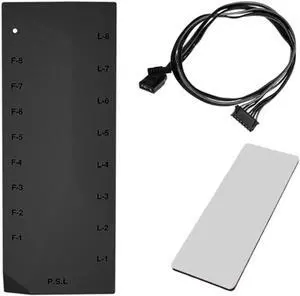 SATA Powered Splitter Hub Fan Controller 5V 3 Pin ARGB PWM PC COOLING HA-02 Office Caring Computer Supplies