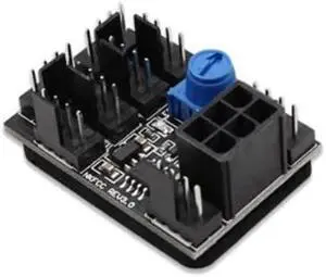 Aomoproing High Power Fan PWM hub Speed Controller Chassis Fan PWM Hub Speed Controller