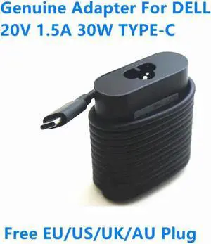 Aomoproing DA30NM150 30W 20V 1.5A 12V 2A 5V 2A TYPE-C LA30NM150 AC Adapter For DELL XPS12 HA30NM150 Laptop Power Supply Charger