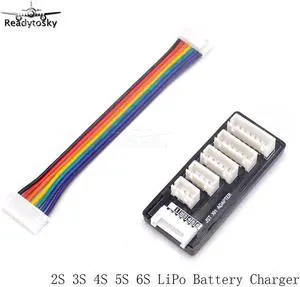 Aomoproing placa de expansión de equilibrio de JST-XH 2S 3S 4S 6S, cargador de batería LiPo, adaptador de carga RC, novedad